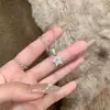 Colar Estrela Brilhante para Mulheres, Luxo Leve Zircônia Super Brilhante Estrela de Cinco Pontas Corrente Clavicular, Design Único, Versátil para o Dia a Dia