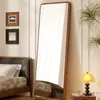 Espelho de Corpo Inteiro Usado, Espelho do Chão ao Teto, Espelho de Luxo Acessível para Casa, Espelho de Parede para Vestir, Espelho Simples de Maquiagem para Quarto de Menina