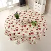 Toalha de mesa redonda, toalha de mesa lavável para sala de jantar, toalha de mesa para mesa de centro, à prova d'água, à prova de óleo, hotel, restaurante, anti-PVC, toalha de mesa quadrada para sala de jantar