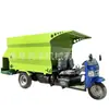 Rascador de motor esparcidor para granja de ganado equipo de alimentación de tela bidireccional máquina lanzadora de pasto Jiaolong alimentador de cría de descarga