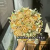 Paquete de Material de Envoltura de Flor de Rosa Brillante Hecha a Mano para Bricolaje Popeye Ama las Espinacas Regalo de Boda Original Antiguo