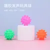 Juguetes para Mascotas al por Mayor: Pelota Meteorológica de Vinilo de Colores con Sonido 6.5cm, Juguete Masticable Educativo para Perros, Venta Directa