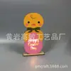 Decoración para el Hogar de Madera Artesanía Regalo Adorno de Pascua Luz de Noche Pollo Haciendo Adorno de Escritorio Lámpara