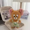 [Solo Ropa] Muñeco de Algodón de 10 cm Cuerpo de Estrella de Mar Ropa para Muñeco Regalo Lindo Pequeño Muñeco Jerry Chal de Navidad