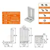 Conector de Soporte de Estante de Perfil de Aluminio 20/30/40 Perfil de Soporte de Marco Lado Exterior Tablero de Escritorio Tablero de Madera Pieza de Fijación