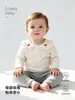 Nova coleção de outono: Camiseta íntima estilo princesa para bebê, feita com tecido de grau A amigo da pele, apresentando construção sem costura, top de manga longa para bebês meninas