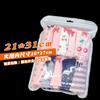 Bolsa de embalaje para funda de cuero de Tablet PC, bolsillo transparente auto sellante para phablet, bolsa de plástico para funda de cuero plana de IPAD