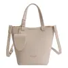 Bolso Cruzado de Hombro Casual de Nicho para Mujer 2026 Nueva Moda Bolso Cubo de Moda Bolso Cruzado Simple Bolso Madre-Hija de Moda