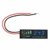 Placa indicadora de voltaje y potencia con luz LED DC7-55V para baterías de ácido/baterías de litio