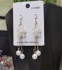 Aretes Largos de Borla con Flor y Perla para Mujer, Estilo Coreano, Celebridad de Internet, Elegantes, 925 Hipoalergénicos, Moda, Nuevos Aretes de Moda