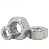 Tuerca Hexagonal de Acero Inoxidable 304 Norma Alemana Din934 Norma Británica Tuerca Hexagonal Exterior Tuerca de Precisión 2M3M5M6-M30