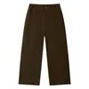 Jeans Anchos de Algodón Tencel 80-90% para Mujer, Nuevo Estilo Primavera, Corte Holgado, Pantalones Rectos Adelgazantes para Mujeres Petites