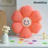 Globo Gigante Cara Sonriente Margarita Macarrón Girasol Decoración de Fiesta de Cumpleaños para Niños Bebé Diseño de Escena