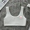 Ropa interior para niñas de 9 a 15 años para el período de desarrollo, Sujetadores de algodón acanalado para estudiantes de secundaria y preparatoria, Sujetadores para niñas, Camisetas sin mangas para niños