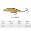 Isca Artificial Micro Bait Sinking Minnow 38mm/1.6g Água Doce Riacho Isca de Simulação Entrega Direta da Fábrica M38