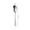 Amazon Cross-Border Talheres de Aço Inoxidável 304 Espessados 1010 Faca de Bife, Garfo e Colher Conjunto Colher de Sobremesa Ocidental para Café