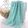 Suministro directo de fábrica 400 g35 * 75 brocado de poliéster absorbente base de terciopelo toalla para secar el pelo toalla con estampado de cabeza de conejo toalla de regalo