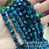 Ojo de Tigre Azul Zafiro piedras sueltas corte pulsera al por mayor Ojo de Tigre Azul Claro