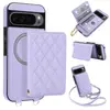 Funda de teléfono inalámbrica dos en uno adecuada para Google Pixel 11Proxl, 10A/9 Ranuras para tarjetas, Funda protectora de cuero