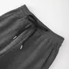 Pantalones Acampanados Grises de Cintura Alta Estilo Americano para Mujer, Nuevo Modelo Otoño 2026, Ligeramente Acampanados, Adelgazantes, Rejuvenecedores, Forrados de Polar, Pantalones Deportivos Casuales