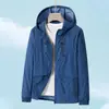 Roupa de Proteção Solar para Homens, Jaqueta de Proteção Solar Ultrafina, Unissex, Dupla Abertura, Respirável, Roupas de Trabalho Modernas, Couro para Exterior