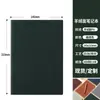 Cuaderno A5 de Tela Engrosada con Logo Personalizado, Bloc de Notas Exclusivo Transfronterizo, Libro de Actas de Reunión de Gamuza de Oveja, Planificador
