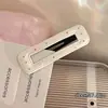 Presilha de Cabelo Fofa de Nuvem com Bolinhas Coloridas para Mulheres, Presilha Lateral para Arrumar Fios Soltos, Acessório de Cabelo Versátil Tipo Bb Clip