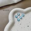 Queso de sal marina azul fondo puntiagudo Diamante Cristal Diamante color transparente gota de agua corazón torcido cuadrado mariposa huevo de paloma joyería para uñas