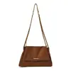 Bolsa de axila nova tote camurça de veado nicho bolsa de ombro único transversal versátil retrô grande capacidade bolsa casual