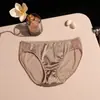 Nueva Lencería Yuyue de Cierre Frontal Estilo Francés de Seda para Mujer, Hecha de Seda de Morera, Sexy Escote en V Profundo, Sujetador Francés sin Varillas
