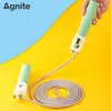 Corda de Pular Contadora Deli Angenette F4111 com Cabo de Espuma, Corda de Pular Ajustável Confortável Resistente ao Desgaste Antiderrapante
