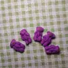 Muñeco de Peluche 4.5cm Albaricoque Pelo Largo Articulado Oso Camiseta Ropa Accesorios Accesorios Zapatos Bolsa Materiales Accesorios Mayoreo