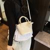 Bolso de Hombro Versátil Nuevo 2025 Moderno y a la Moda con un Toque de Alta Gama, Bolso de Cubo Bandolera Niche para Comercio Exterior