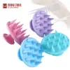 Amazon Belleza y Peluquería Peine Masajeador Cepillo Champú Cuero Cabelludo Cepillo Champú de Silicona Peine de Goma Suave Cabezal de Peine Alisador