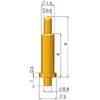Dedal de antena conector STM para placa de pruebas de soldadura sonda de prueba dedal de resorte contacto de carga parche de PCB conexión pogopin