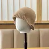 Chapéu de Proteção para Orelhas Retrô Coreano, Chapéu de Lã Moderno para Mulheres, Chapéu de Pescador Tricotado Estilo Coreano, Touca Simples, Chapéu de Puxar, Lei Versátil