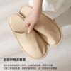 Pantuflas de Cuero para Mujer de Haining para Casa Interior Silenciosas Suela de Tendón Pantuflas para Salón de Belleza para Mujer Lujo Ligero y Sensación de Alta Gama
