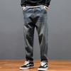 Pantalones vaqueros holgados para hombre, pantalones rectos Harlan 2024, nuevos pantalones de moda para hombre, pantalones de talla grande, pantalones para hombre gordo, pierna ancha