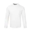 Ropa Vintage Yidao Otoño 2026 Nuevo Estilo Americano Color Sólido Camisa Básica Base para Hombre, Camiseta Simple Holgada de Cuello Redondo y Manga Larga