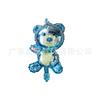 Mini Globo de Papel Aluminio de Dibujos Animados Empuje Pequeño Regalo Serie Frutas Capitán América Mini Minnie Mickey
