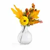 Estacas de Folha de Bordo e Abóbora, Decorações para Festival da Colheita de Outono, Galhos de Flores para Decoração de Casa de Halloween, Enfeites para Buquê de Ação de Graças