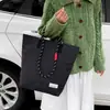 Bolsa Tote Casual de Grande Capacidade para Meninas, Bolsa de Mão Leve e Versátil para Sair, Bolsa Transversal Simples para Atacado de Exportação