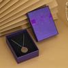 Caja de Collar con Lazo Embalaje Caja de Regalo Embalaje de Joyería Caja de Joyería Aretes Aretes Colgantes Caja Joyería Caja de Joyería