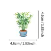Compra directa transfronteriza: 56 piezas de pegatinas de grafiti de plantas en maceta verdes, con varios diseños de plantas, para decorar guitarras, cuadernos y equipaje