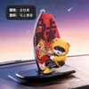Nova Decoração Criativa de Urso Surfista para Carro Desenho Animado Ornamento de Carro Balançante Acessório de Interior de Carro Venda Cruzada OEM Personalização