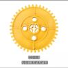 Compatible con Piezas de Repuesto Mecánicas de Engranajes Domésticas 9656, Destornillador 45002, Bloques de Construcción de Partículas Grandes, Vigas de Eje, Neumáticos, Herramientas Educativas
