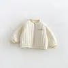 Jaqueta de Beisebol Acolchoada de Desenho Animado para Meninos Inverno Fofa Bordada Grossa de Algodão para Meninos Roupa Externa Infantil zdw6594