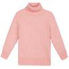 Suéter Base de Lã Integrado de Gola Alta da Moda para Bebê para Mulheres Versátil Estiloso Malha de Bebê Nova para o Inverno 2025