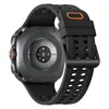 Adequado para pulseira de relógio Samsung Ultra2, pulseira esportiva de silicone de fileira dupla no mesmo estilo original, pulseira exclusiva Samsung Ultra