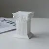 Adorno de Fotografía de Yeso Blanco Minimalista Ondulado Irregular Estilo Escalera Fondo de Decoración para Fotografía